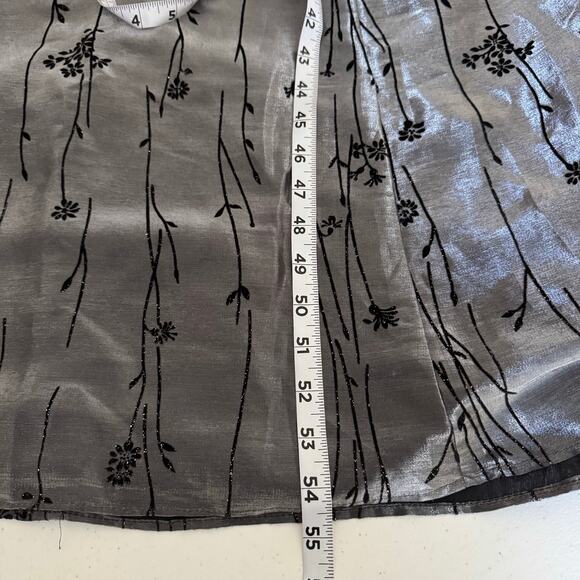 Dave‎ & Johnny Vintage Dress Women’s 7/8 Y2K Whimsigoth Empire Waist Long Gown - Picture 11 of 11